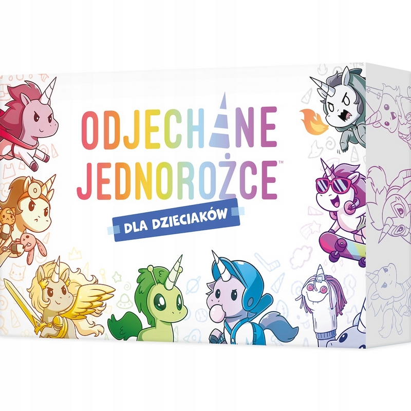 Spoločenská hra Rebel's Crazy Unicorns pre deti